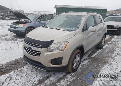 2016 Chevrolet Trax Lt из США, поврежденный, VIN 3GNCJPSB9GL238886